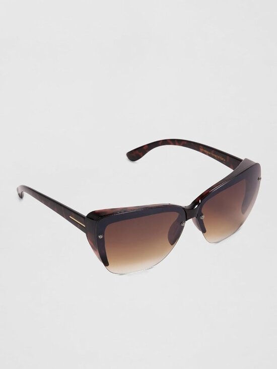 Luxurious Women\'s 62mm Cat Eye Sunglasses with Mirrored Gradient Lenses